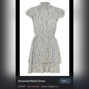 Smocked Dress by Hayden